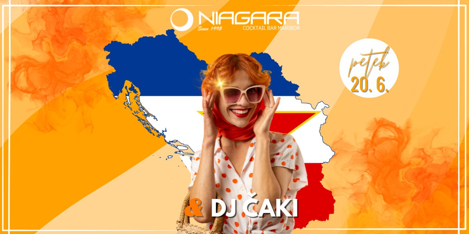 Vročica YUGO večera z DJ Čakijem! Vročica YUGO večera z DJ Čakijem!